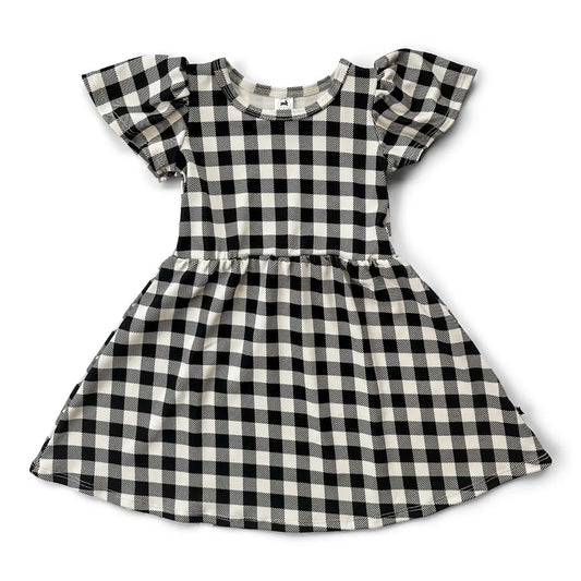 Stay Stylish and Sustainable with the Bamboo Kaia Dress | Bison Plaid