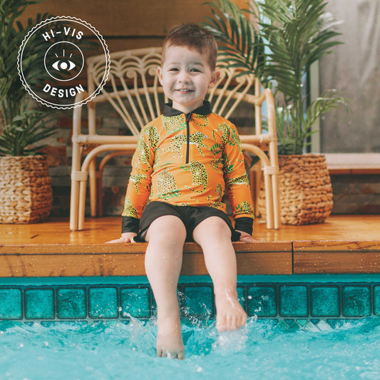 Black is Back: Styling Tips for Kid's Black Trunks at the Pool or Beach