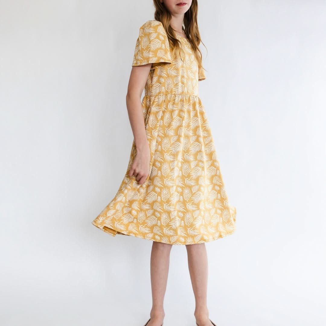 Youth Bamboo Kaia Dress | Antique Floral