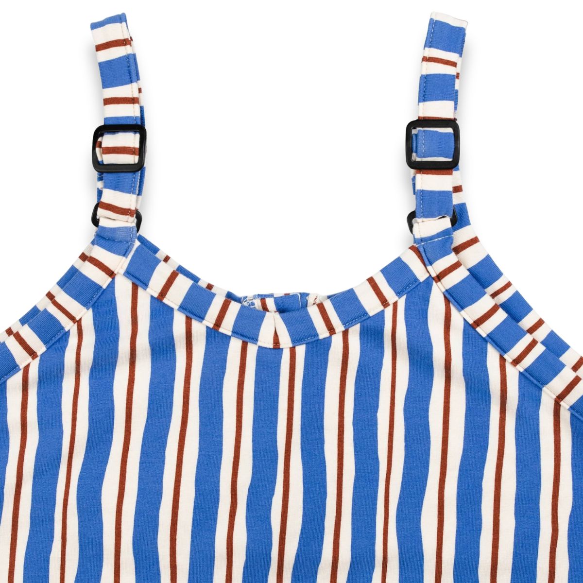 Ladies' Bamboo Terry Romperall | Scandi Stripe