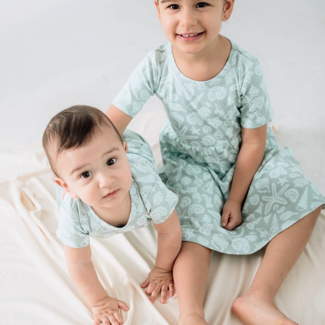 Baby/Kids' Bamboo Daphne Dress | Tiny Treasures - additional view