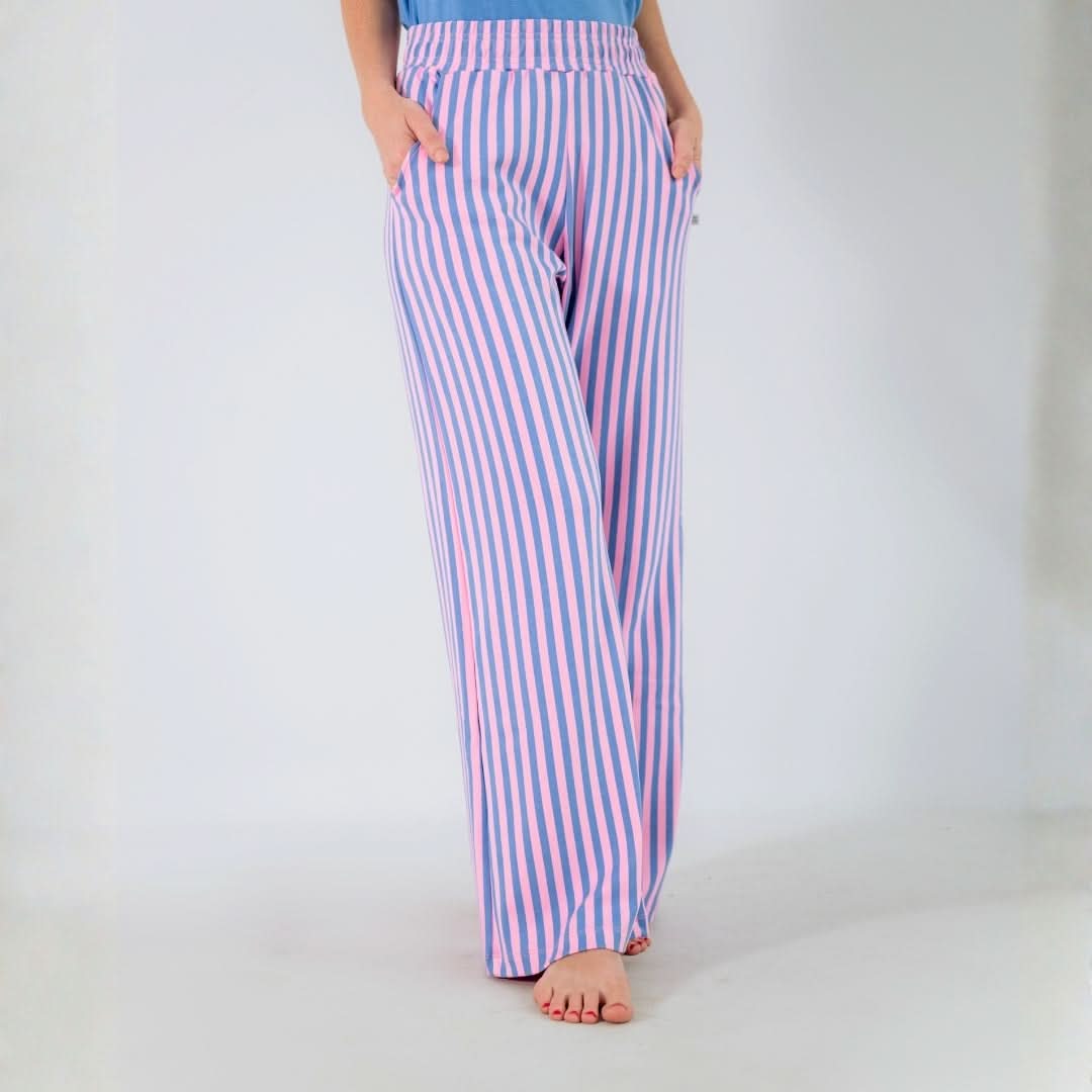 Ladies Bamboo Wide Leg Pants | Saltwater Floral - additional view