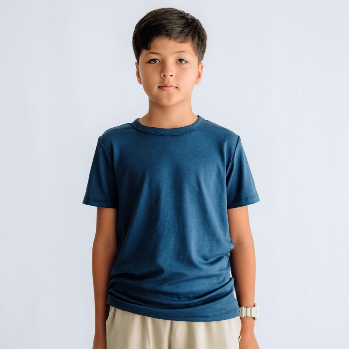 Youth Bamboo T-Shirt | White - additional view