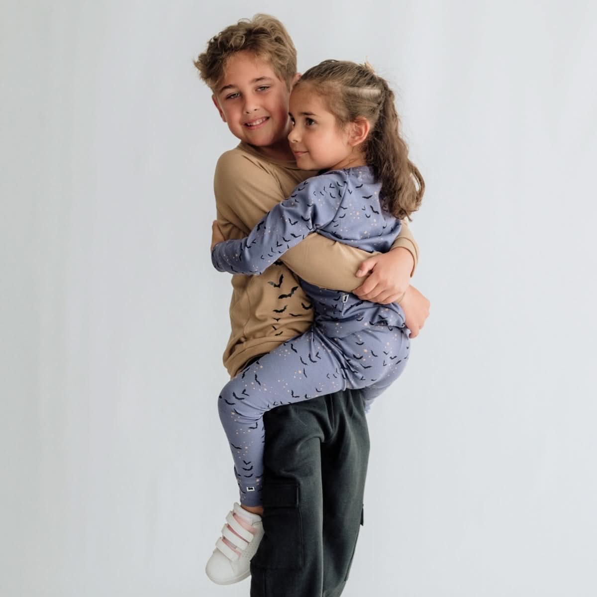 Baby/Kids' Bamboo Raglan Pullover | Batty Twilight