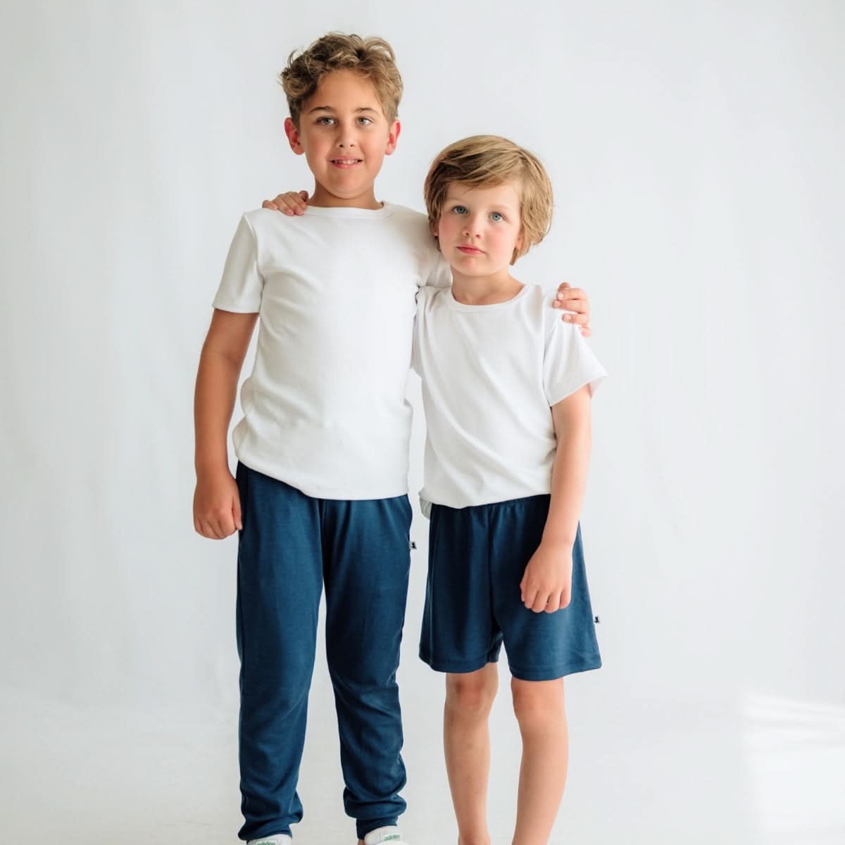 Kids' Bamboo Play Shorts | Black - additional view