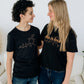 Oxytocin Molecule Bamboo T-Shirt | Black
