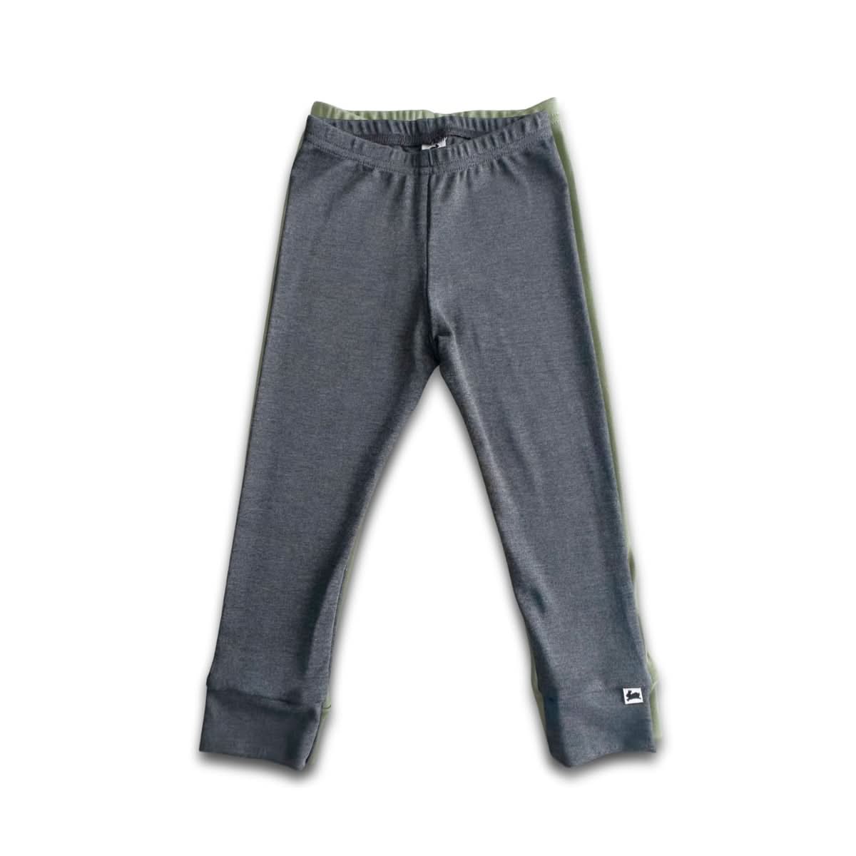 Kids' Bamboo Leggings | Batty Twilight - additional view