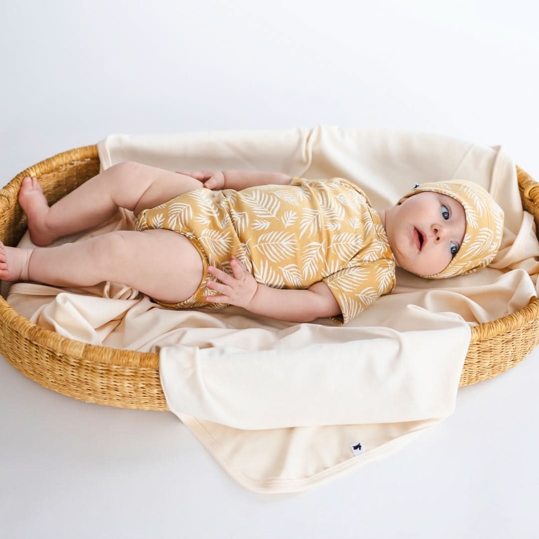 Baby Bamboo Bodysuit | Antique Floral