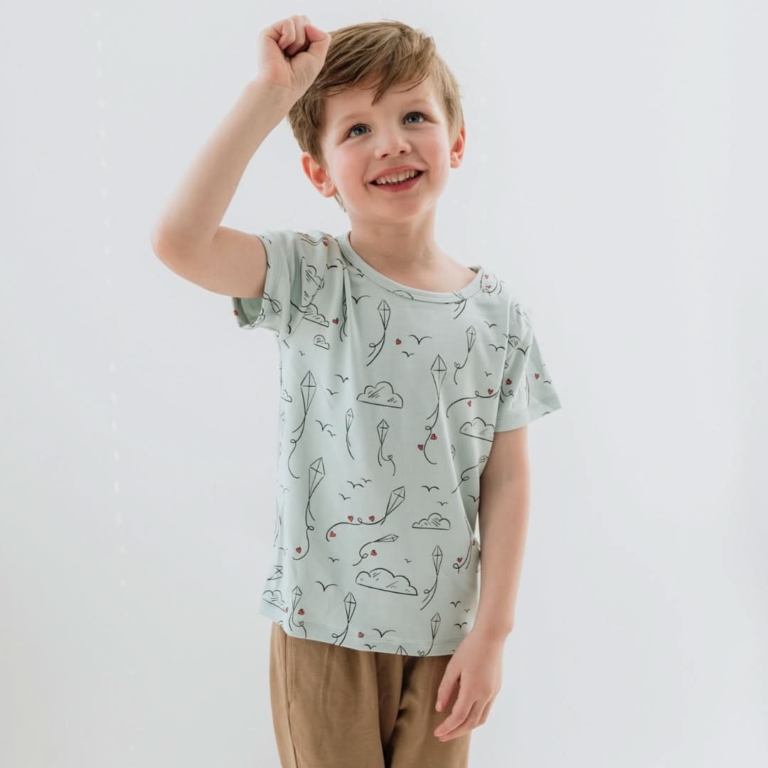 Youth Bamboo T-shirt | Kite Dreams