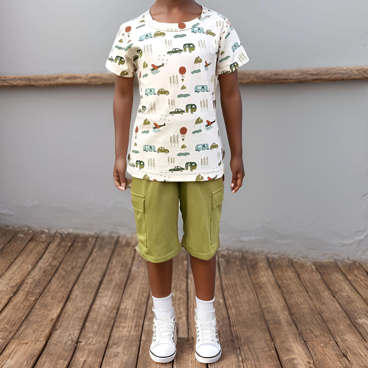 Baby/Kids' Bamboo T-Shirt | Travel - additional view