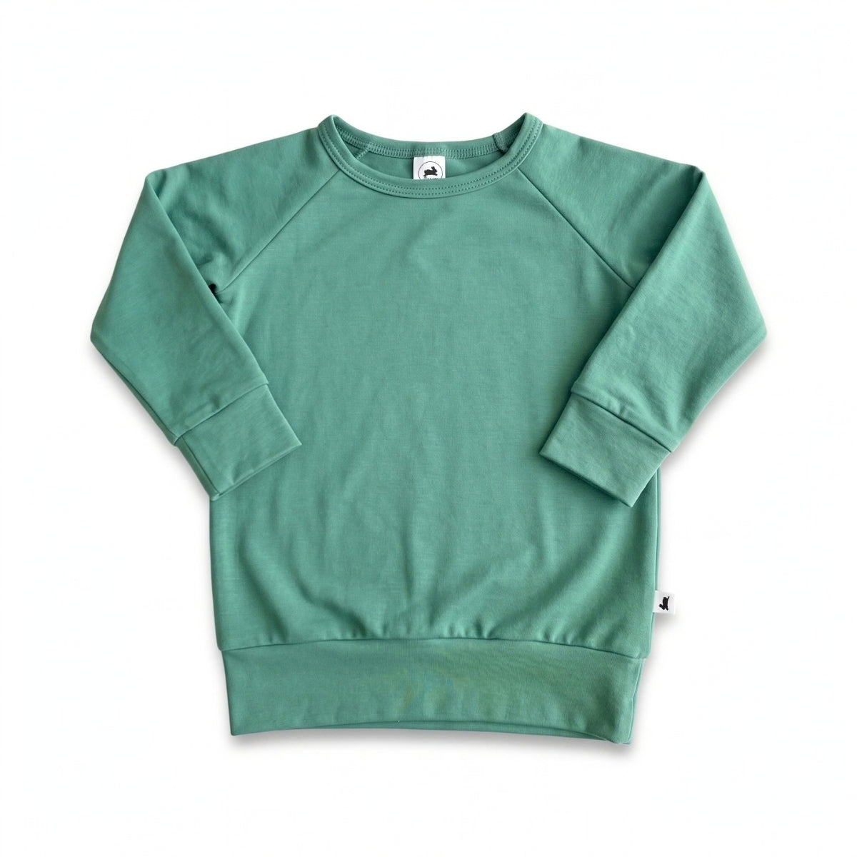 Baby/Kids' Bamboo Raglan Pullover | Spruce Green