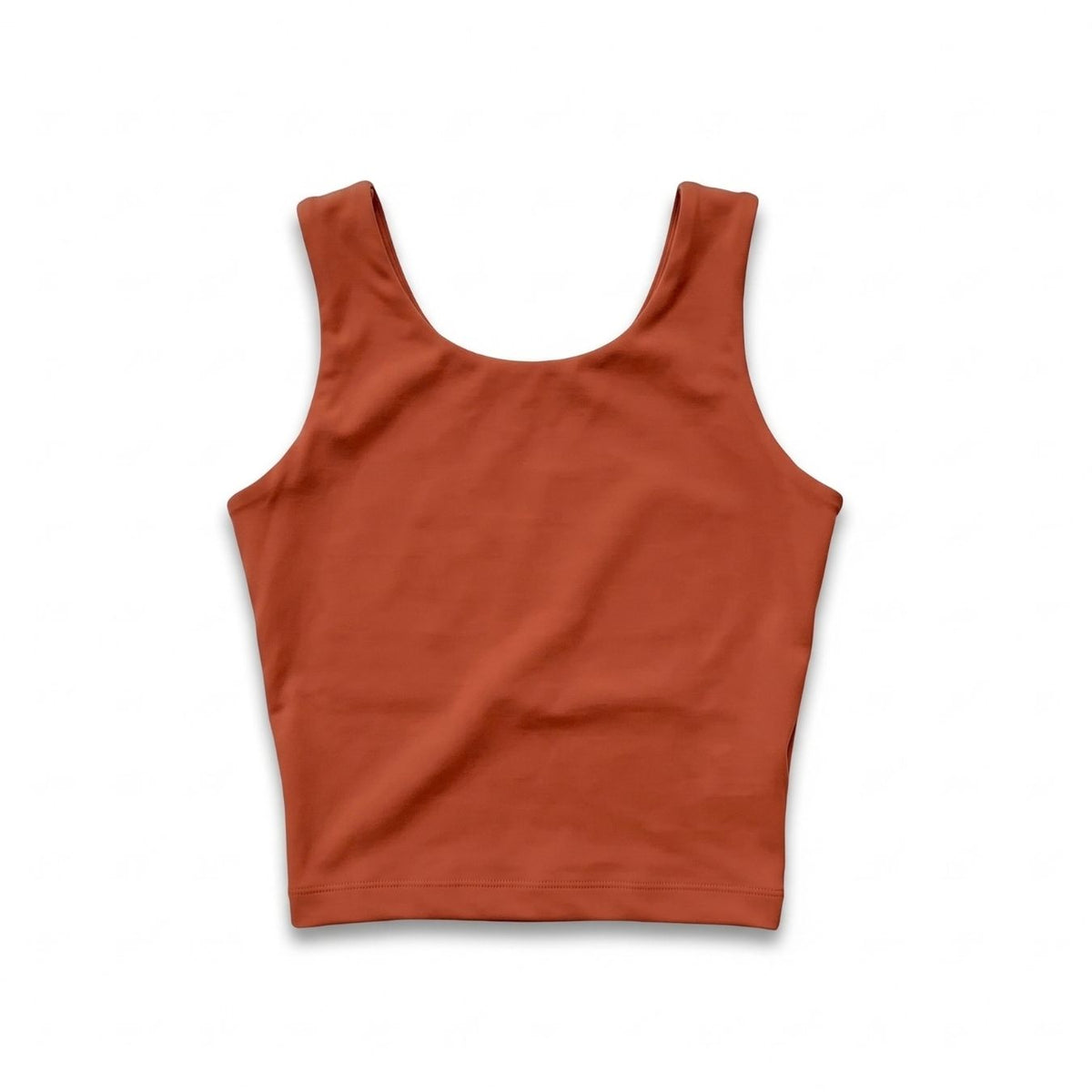 Youth Bamboo Longline Bralette-Style Tank | Burnt Brick