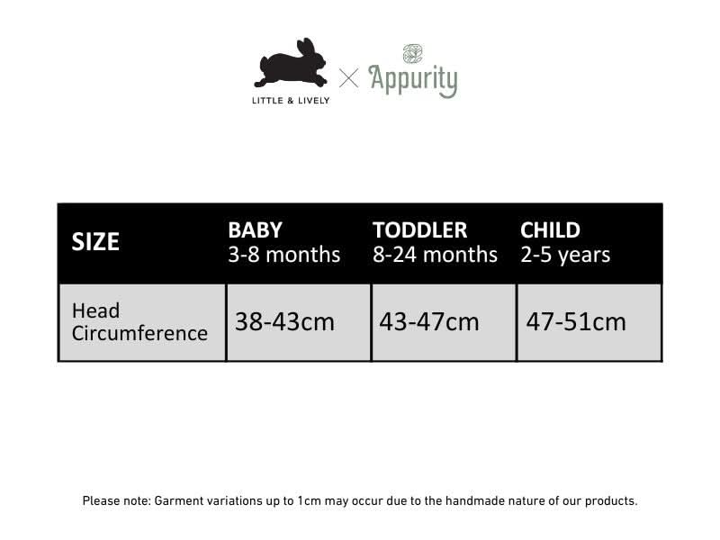 Baby/Kids Bamboo Beanie - Burnt Brick - Little & Lively