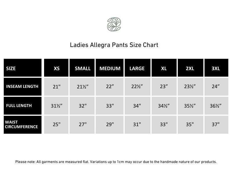 Ladies' Bamboo Allegra Pants - Juniper - Little & Lively