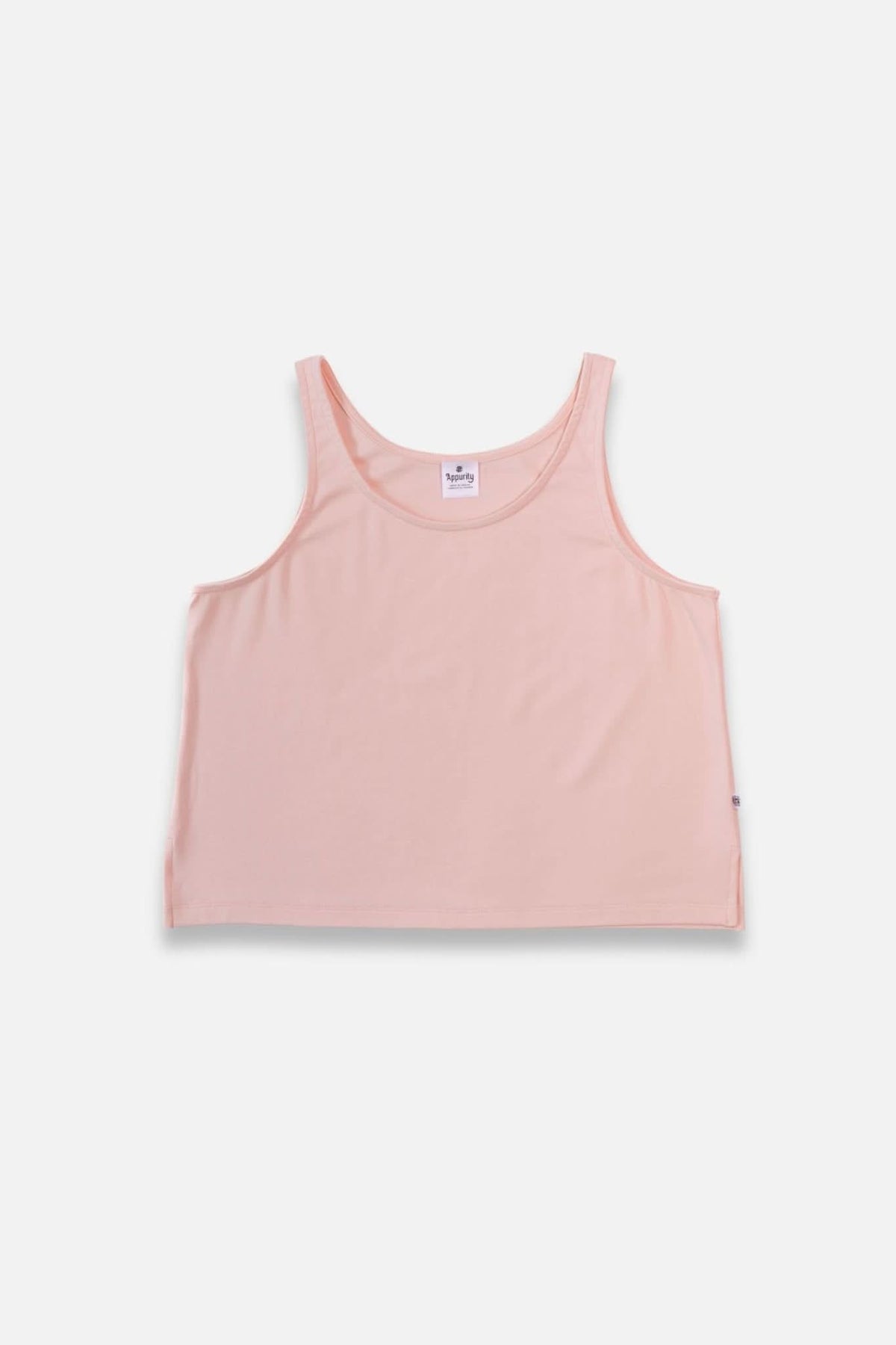 Ladies' Bamboo Cropped Tank - Rosewood - Little & Lively
