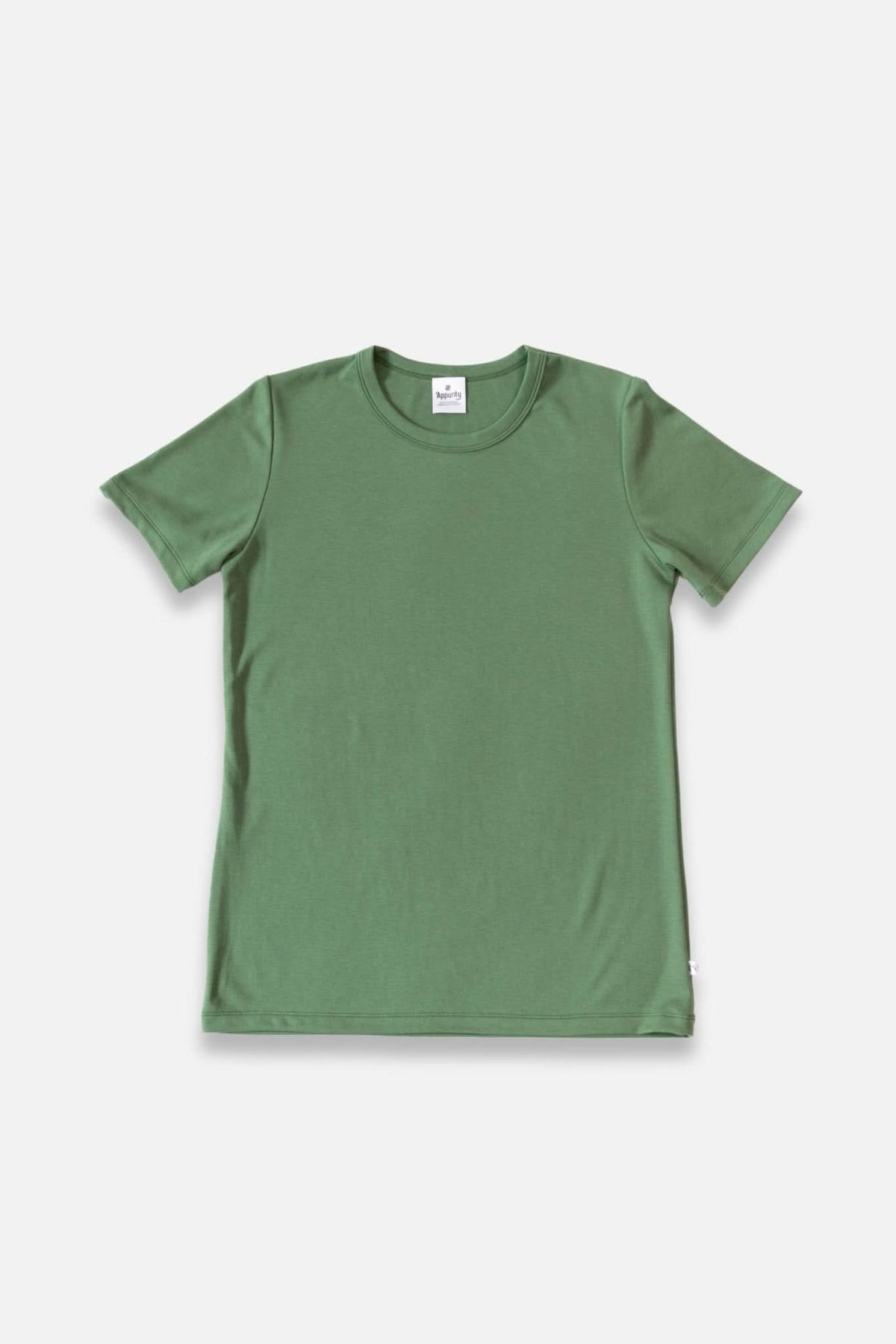 Ladies' Bamboo T-shirt - Leaf Green - Little & Lively