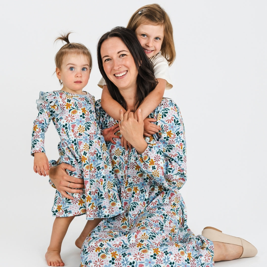 Baby/Kids' Bamboo Harper Dress | Floating Floral