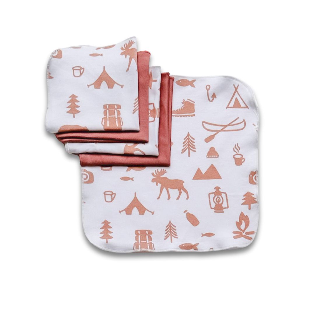 Bamboo Baby Washcloths (Pack of 5)