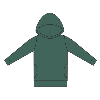 Adult Unisex Lightweight Bamboo Hoodie