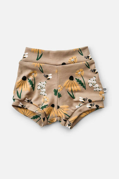 Kids Bamboo High-Waisted Shorties