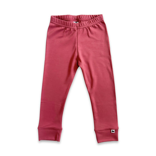 Kids' Bamboo Leggings | Pomegranate