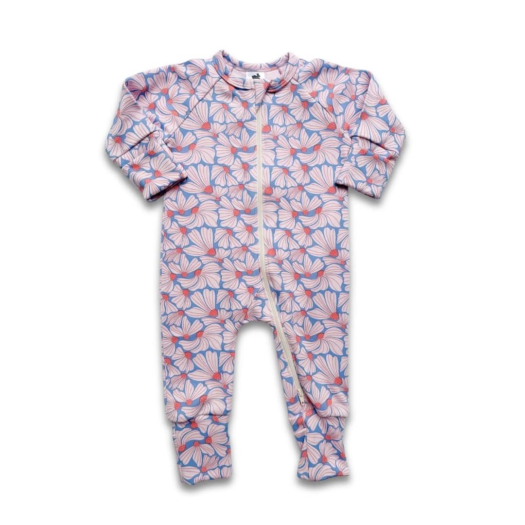 Bamboo Baby Zipper Sleeper | Seaside Scuttle - additional view