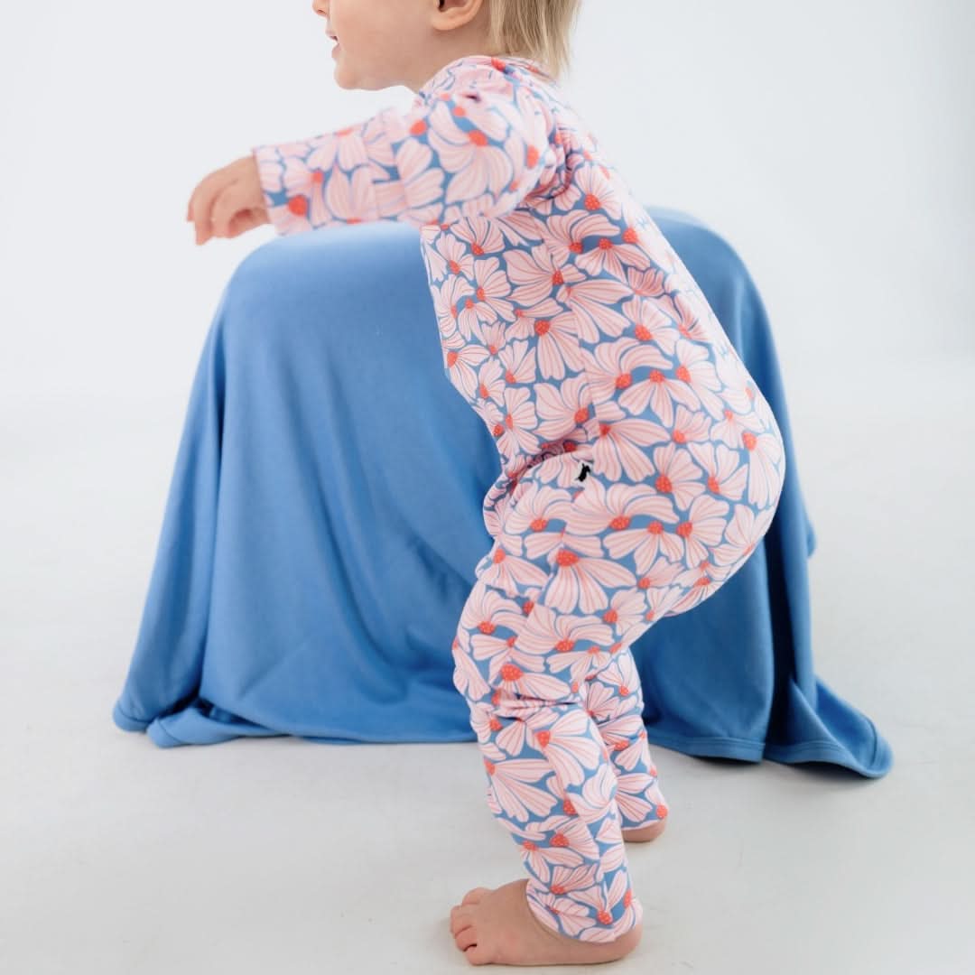 Bamboo Baby Zipper Sleeper | Seaside Scuttle - additional view