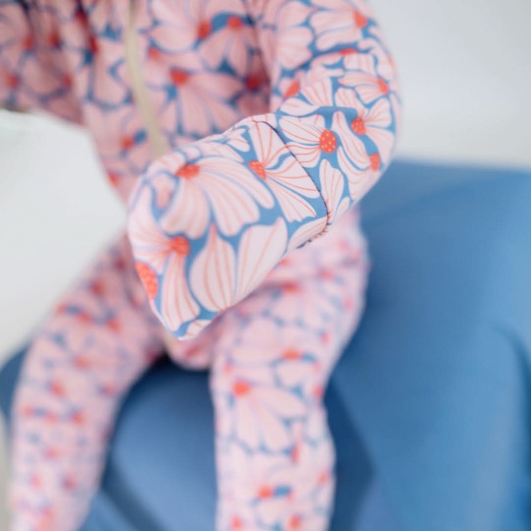 Bamboo Baby Zipper Sleeper | Seaside Scuttle - additional view