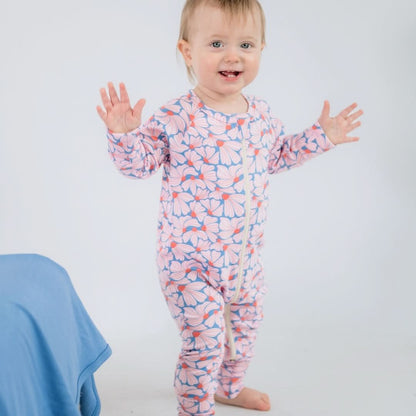 Bamboo Baby Zipper Sleeper | Seaside Scuttle - additional view