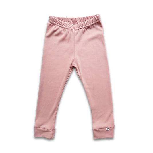 Youth Bamboo Leggings | Berry - additional view