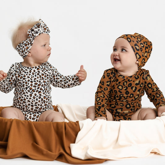 Baby Bamboo Swaddle Blanket | Bronze