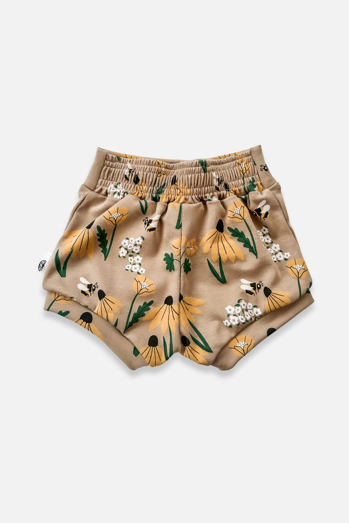 Kids Bamboo High-Waisted Shorties