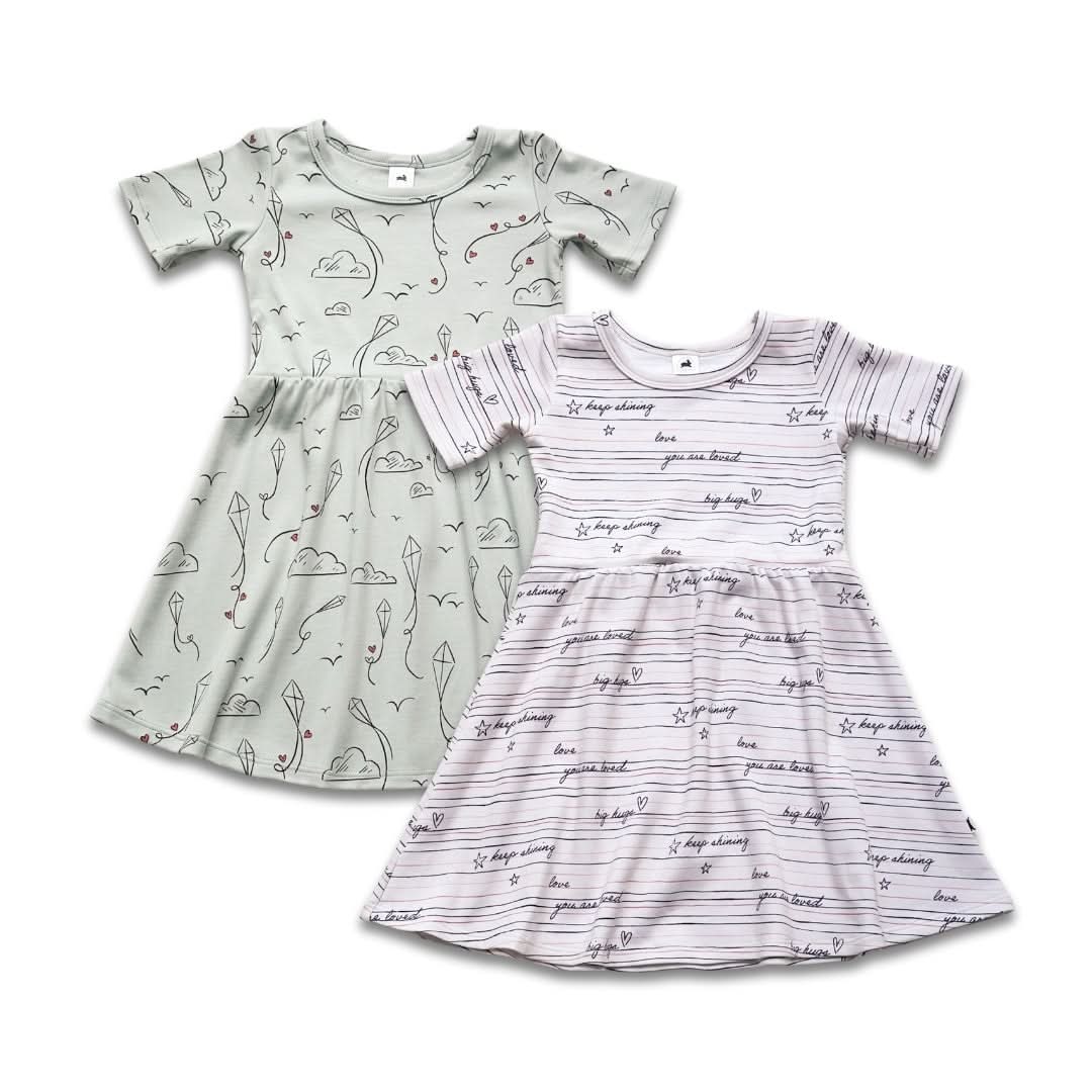 Baby/Kids' Bamboo Daphne Dress | Love Notes - additional view alt_lovenote