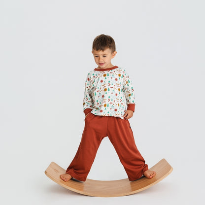 Baby/Kids' Bamboo Relaxed Long Sleeve T-Shirt | Icon Landscape