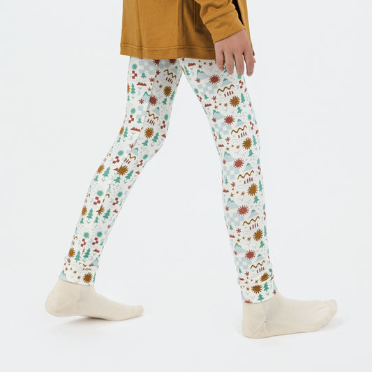 Youth Bamboo Leggings | Icon Landscape