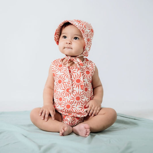 Baby/Kids' Bamboo Tank Romper With Snaps | Sunkissed - additional view