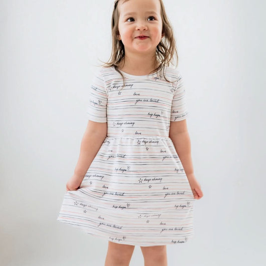 Baby/Kids' Bamboo Daphne Dress | Love Notes - additional view