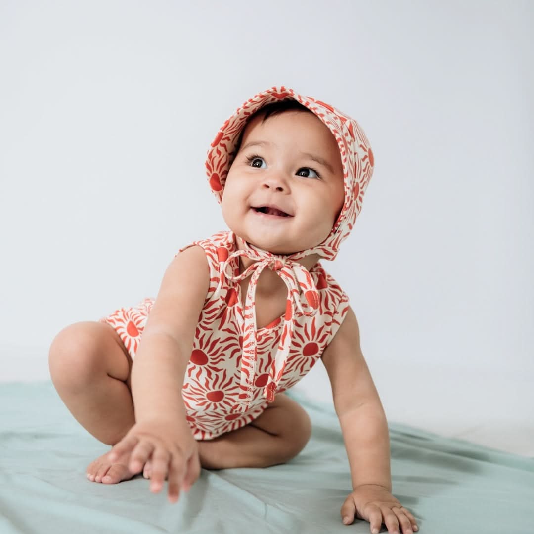 Baby/Kids' Bamboo Tank Romper With Snaps | Sunkissed - additional view