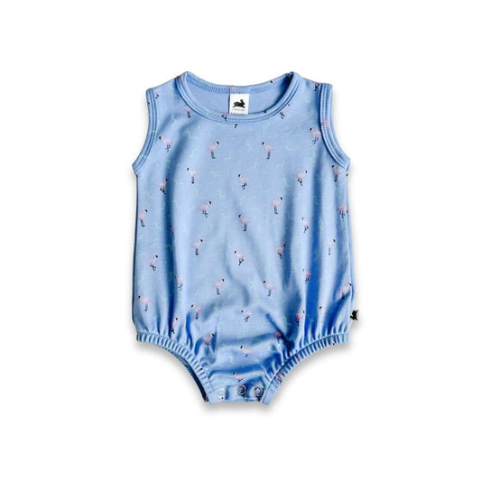 Baby/Kids' Bamboo Tank Romper With Snaps | Sunkissed - additional view