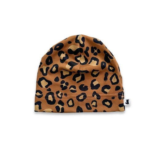 Baby/Kids' Bamboo Beanie | Bronze Leopard