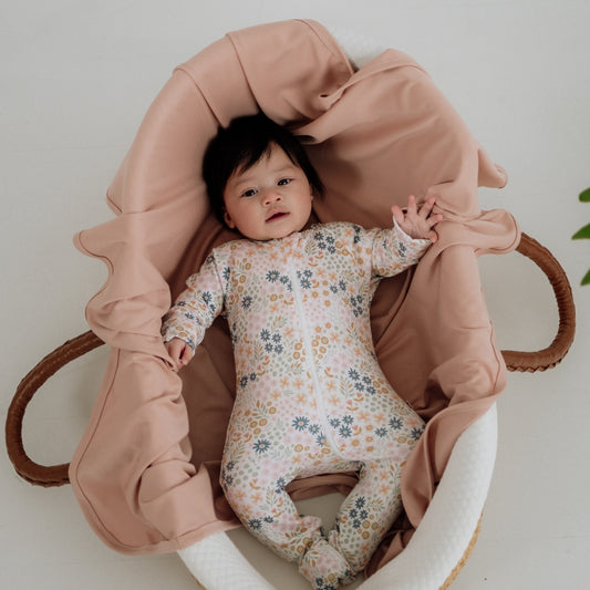 Baby Bamboo Zipper Sleeper