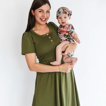Ladies’ Bamboo Kaia Dress | Olive