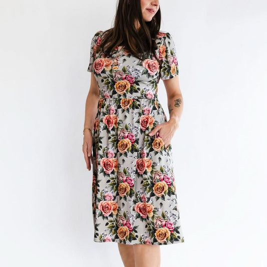Ladies’ Bamboo Kaia Dress | Antique Floral