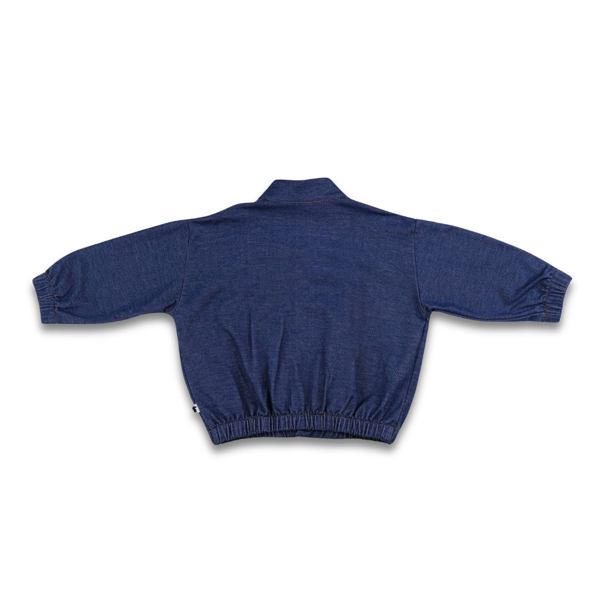 Kids' Bamboo Terry Denim Echo Jacket | Blue Denim