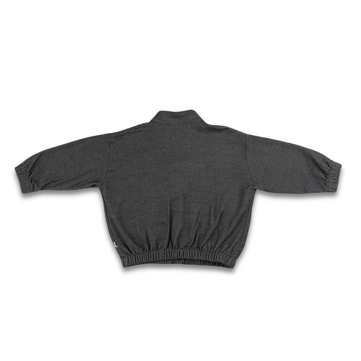 Youth Bamboo Terry Denim Echo Jacket | Charcoal Denim