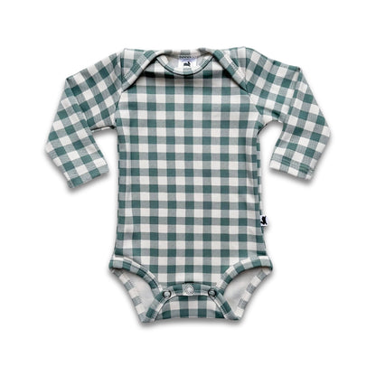 Baby Long-Sleeve Bamboo Onesie | Prints