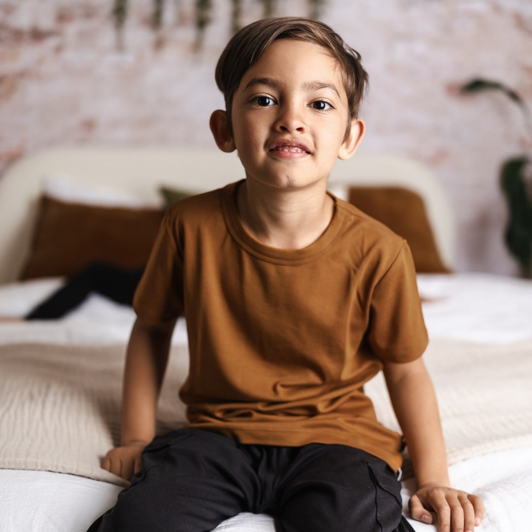 Youth Bamboo T-Shirt | Bronze