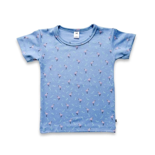 Baby/Kids' Bamboo All-Over Print T-Shirt | Saltwater Floral - additional view