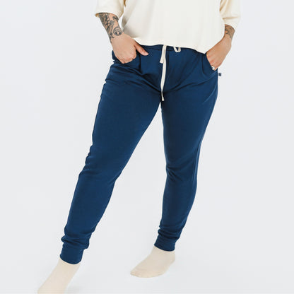 Ladies' Bamboo Lightweight Joggers | Navy