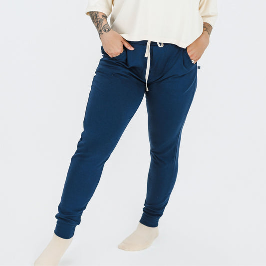 Ladies' Bamboo Lightweight Joggers | Navy